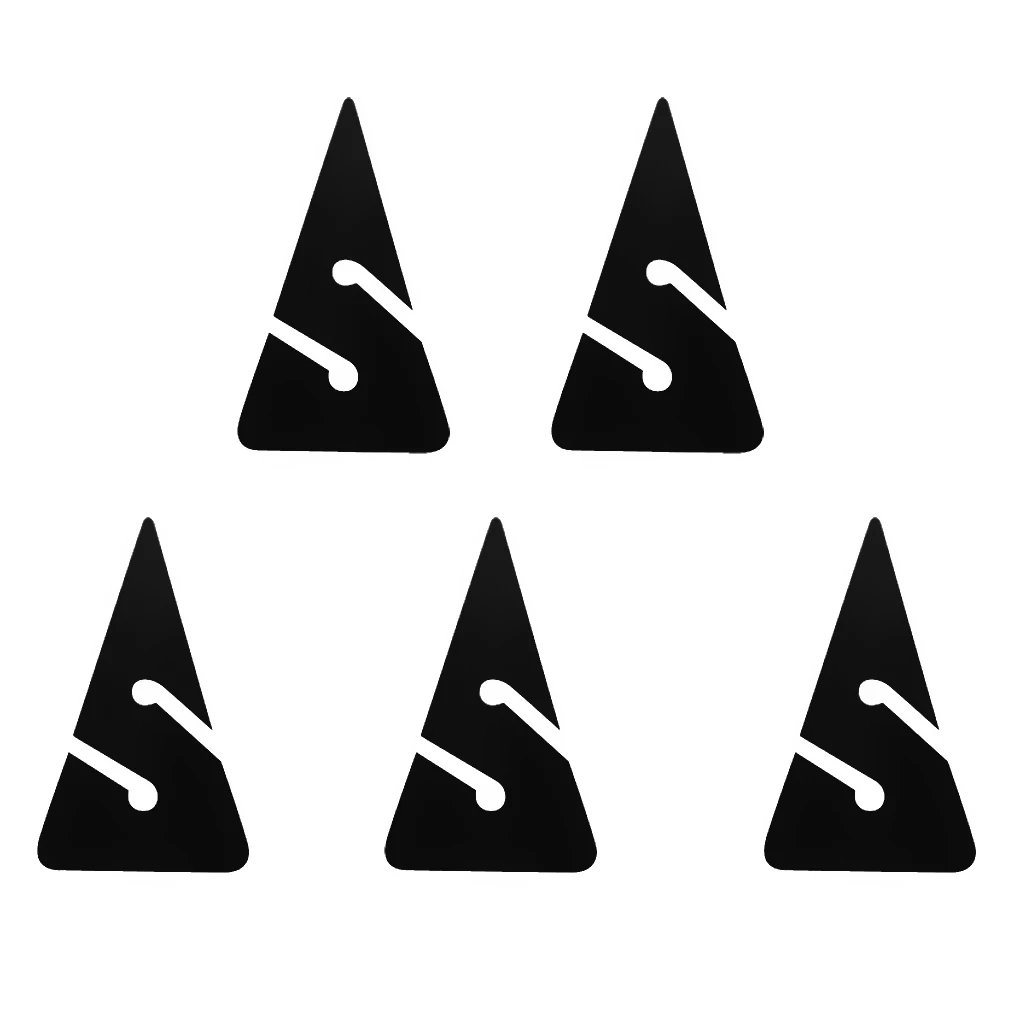 Durable 5 Pieces Triangle Line Arrow Marker for Scuba Diving Cave Wreck Dive Multi Color Water Sports Replacement Accessories