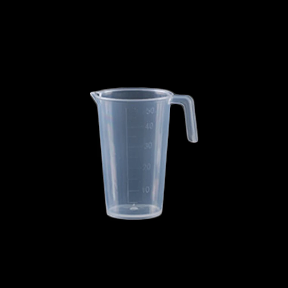 20 Вт, 30 Вт, 50/100/250/300/500/1000 мл пластиковый мерный стакан кувшин с ручкой жёлоб для бетонной смеси поверхности Кухня инструмент