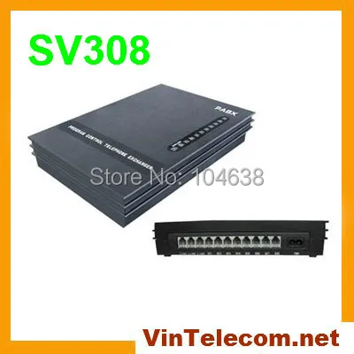 vintelecom sv308 сохо атс для малого офиса телефонной системы быстрая - Цена: 3 182,65 руб.
