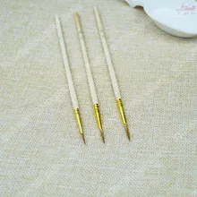 4 шт. Горячие волос ласка Кисточки пера акварель Краски масла Краски ing крюк линия пера Книги по искусству принадлежности Студент канцелярские краски состав материалов