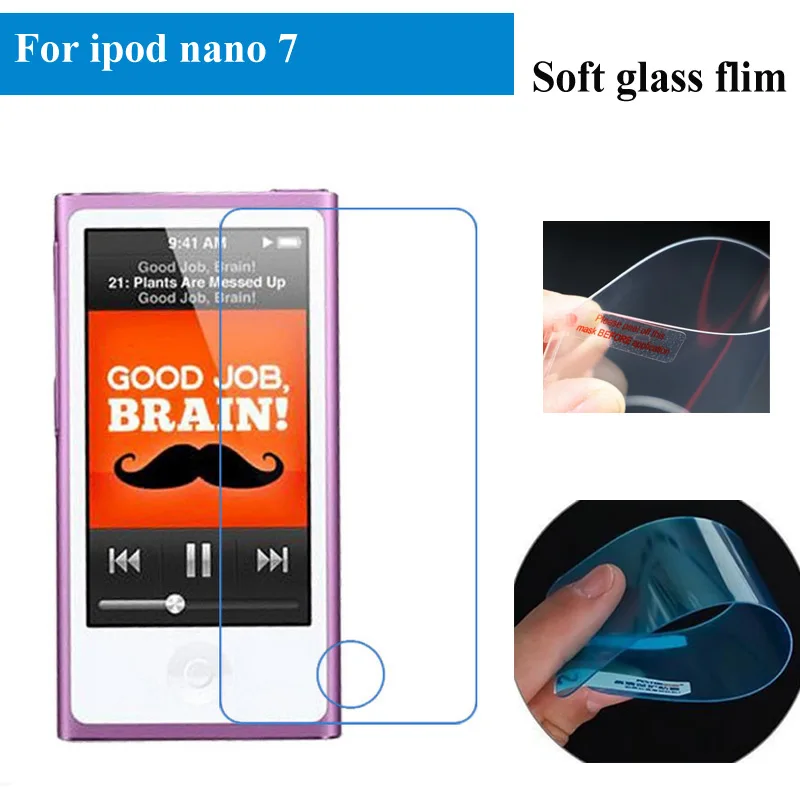 

For ipod touch 6 5 4 3 Screen protector Clear Nano Explosion-proof Soft Screen Protector for Apple ipod nano 6 7 Classic Film