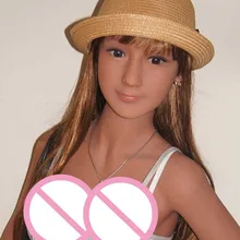 real silicone doll 2016 hot Sale sexy doll 153cm Full Silicone Sex Doll With Metal Skeleton life Size lovely doll for men
