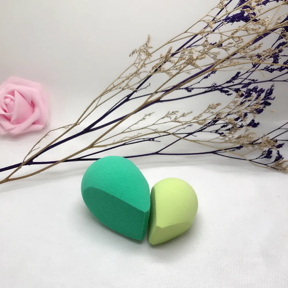

Small pudding three-knife cut drop cotton pad makeup foundation sponge soft stirring puff powder smooth 50*