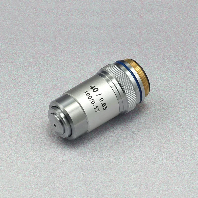 

Achromatic Biological Microscope Objective Lens Conjugate Point Distance 195mm NA 0.65 40x Working Distance 0.65mm 1PC