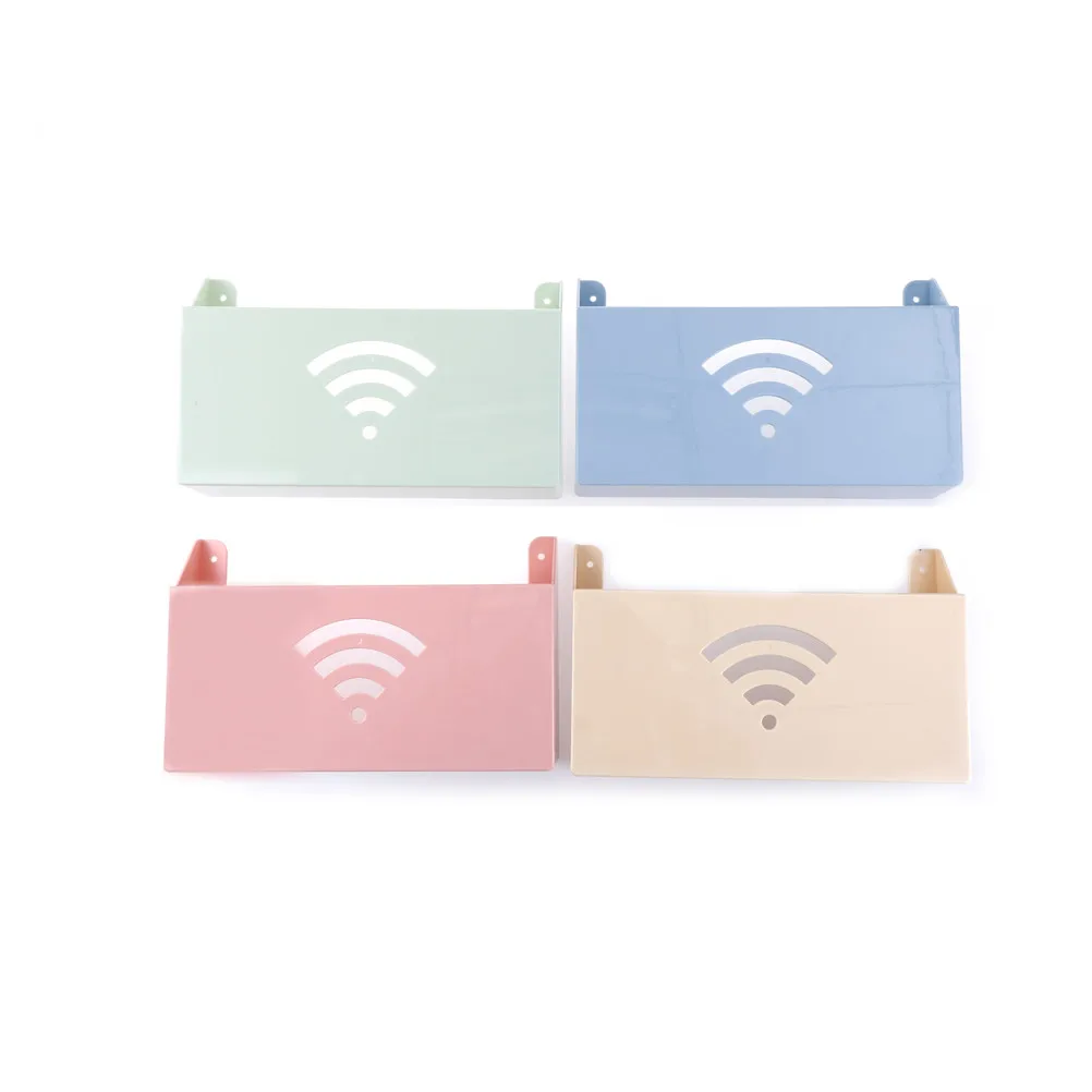 

for Routers Storage Box Multifunction Debris Book Storage Holder Racks Protection Box Hang Wall Cable Router Storage Boxes
