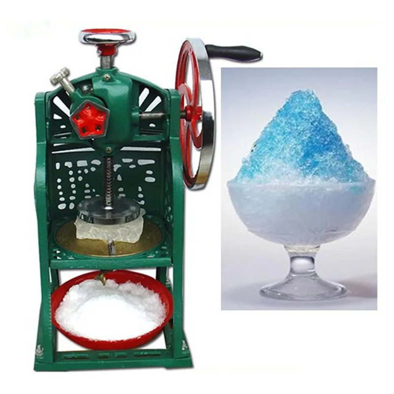 Manual ice shaver hand ice chopper ice drink blender commercial snow
