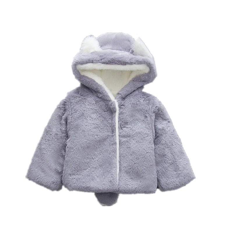 

Novelty Newborn Infant Jackets Pure Color Hooded Outerwear Baby Boy Coat Long Sleeve Toddler Coats Winter Clothes For Baby Girl