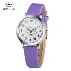 Детские часы модного бренда часы Кварцевые наручные часы детские часы Мальчики Девочки наручные часы для студентов многоцветные часы