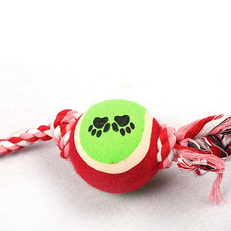 Petcircle Pet Dog Toys Chew Knot Ball Cotton With Rope Tug Toy Training