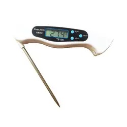 Цифровой термометр для мгновенного чтения складной зонд еда кухня приготовления мяса барбекю Цельсия электронный бытовой термометр