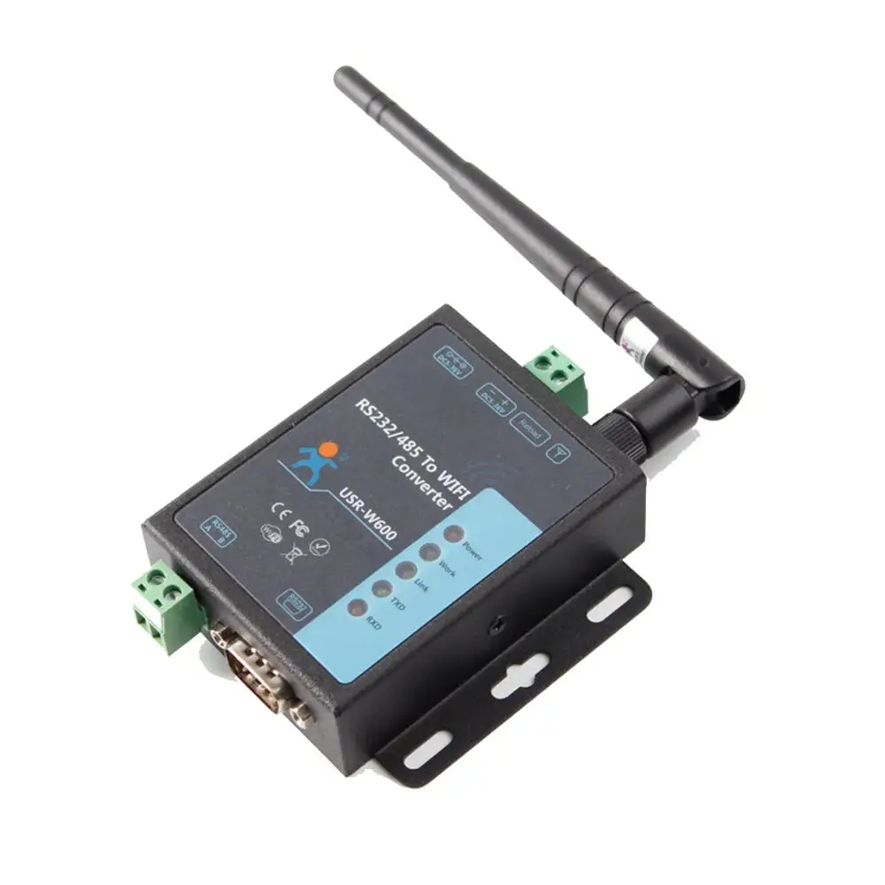 USR-W600 экономичный последовательный преобразователь RS232 RS485 в Wi-Fi беспроводной
