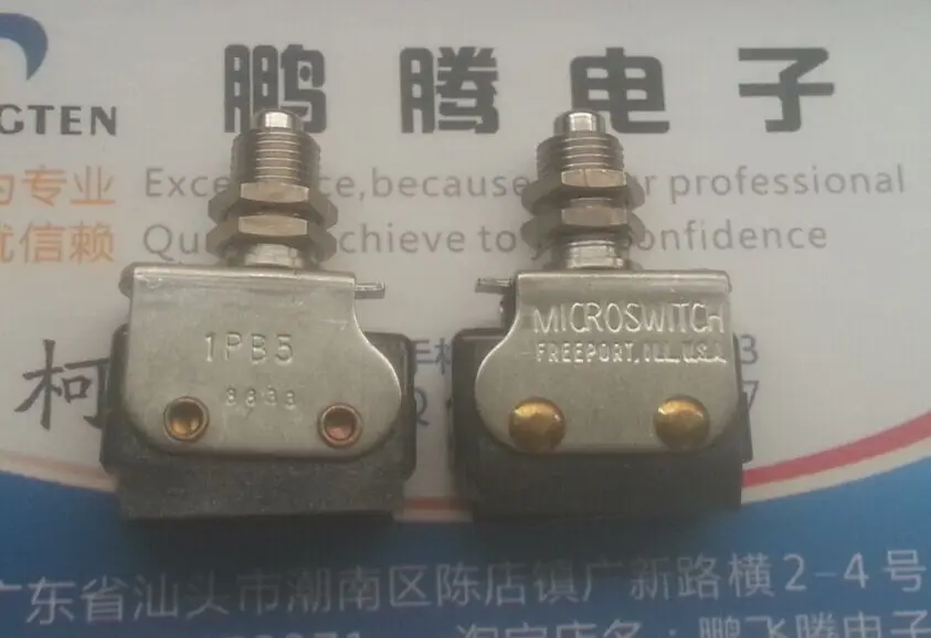 Original new 100% US import button switch 3pin waterproof and dustproof button reset micro motion 1PB5 5A 250V Original new 100% US import button switch 3pin waterproof and dustproof button reset micro motion 1PB5 5A 250V