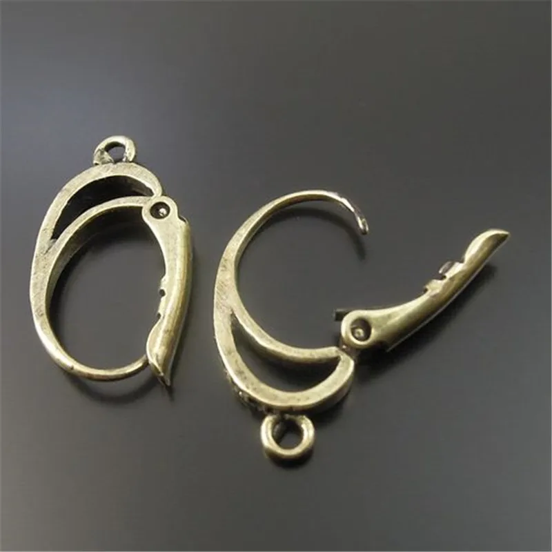 14PCS Antiqued Bronze Tone Brass Lobster Clasp Jewelry Necklace Bracelet Finding 17*11*3MM 32669