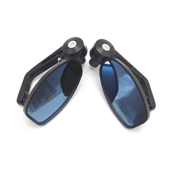 

Motorcycle accessories Universal Retro Motorbike bar end mirror Rearview Mirrors FOR Kawasaki ZX6R ZX7R ZX10R ZX14R mt09