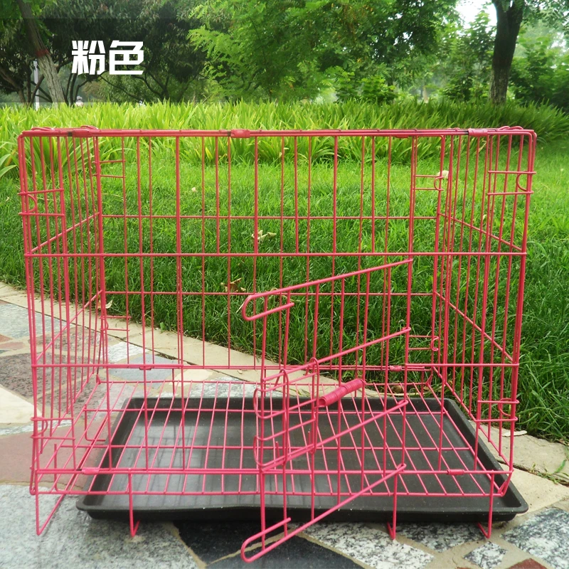 Buy pet dog cage folding kennel dogs and cats, small to medium sized