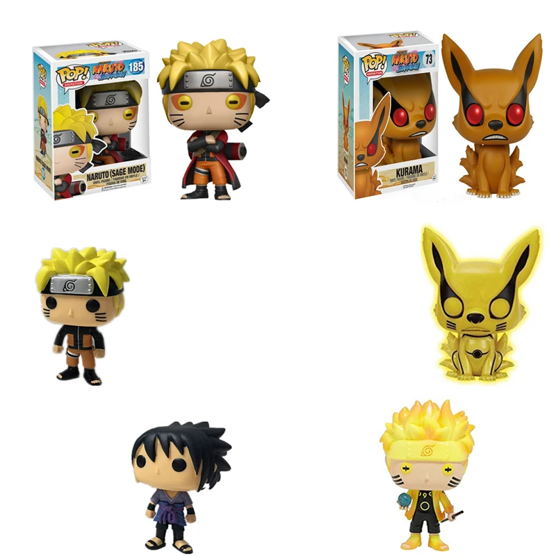 

Funko POP Action Figure Naruto (Sage Mode) (Six Path) Naruto Kurama Mode Kurama Sasuke PVC Model Hot Movie Collectible Doll Toys