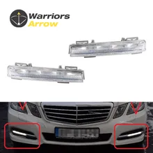 2049068900 2049069000 для Mercedes-Benz W204 S204 C350 W212 R172 Передняя пара левый и правый светодиодный DRL дневная ходовая лампа противотуманная фара