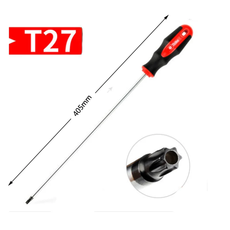 Отвертка Torx Star Precision S2 HRC50-62 Магнитный Отвертка T8 T10 T15 T20 T25 T27 T30 Для домашних телефонов ПК инструмент для ремонта - Цвет: NO12