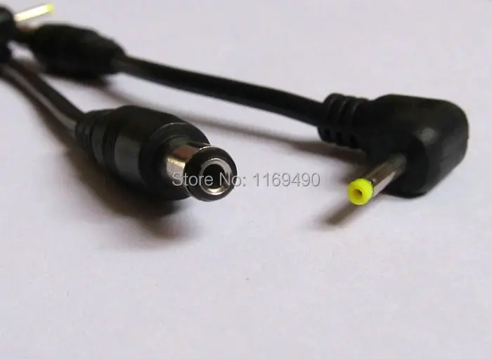 Короткий 10 шт. DC 2,5*0,7 мм штекер l-образный адаптер шнур в прямой DC 5,5*2,1 мм Мужской кабель преобразования 10 см