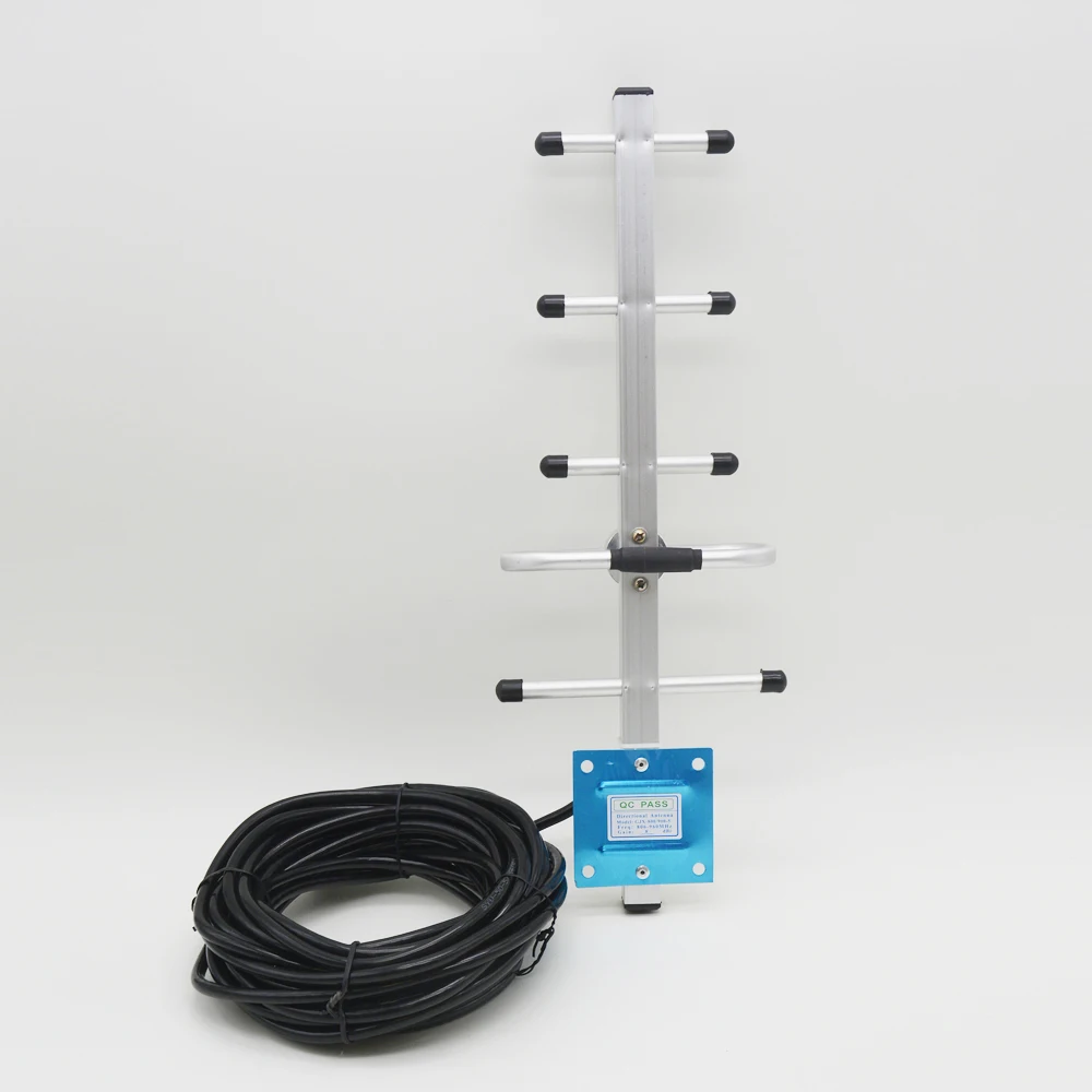 Уличная Антенна Yagi 2g 900 МГц Усилитель Gsm антенна Cdma 850 внешняя с кабелем 10 м и