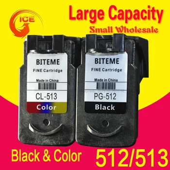 

PG512 CL513 black Color Ink cartridge Compatible for Canon PG512 CL513 Ink cartridge PG510 XL