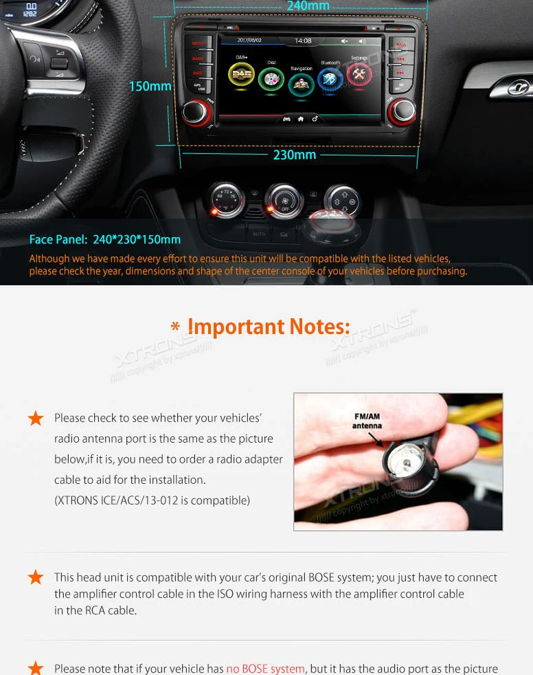 Clearance 7" Special Car DVD for Audi TT MK2 (8J) 2006-2014 with Built-in Vehicle Standard DAB+ Module & Professional DAB+ Antenna 2 Clearance 7" Special Car DVD for Audi TT MK2 (8J) 2006-2014 with Built-in Vehicle Standard DAB+ Module & Professional DAB+ Antenna 2