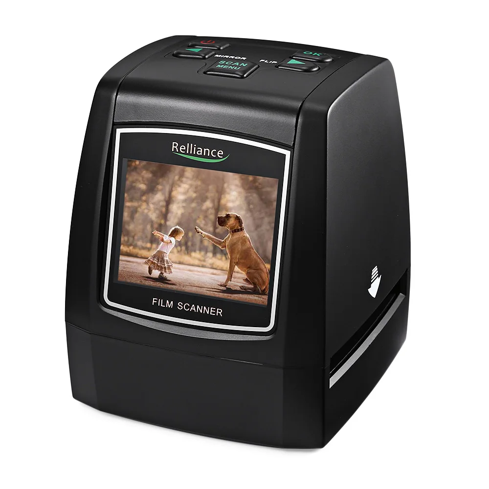 

Original Relliance EC018 Negative Film Slide Scanner Ultra High resolution 14/22MP LCD Digital Film Photo Converter