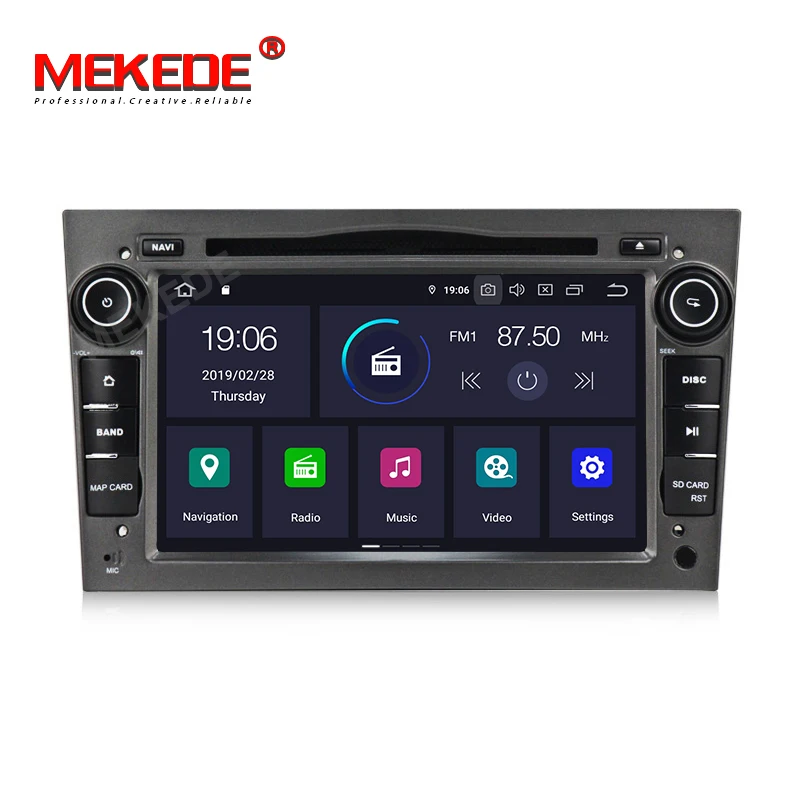 Cheap DSP android 9.0 car dvd for Opel Vauxhall Astra Meriva Vectra Antara Zafira Corsa Agila gps radio video wifi multimedia player 1