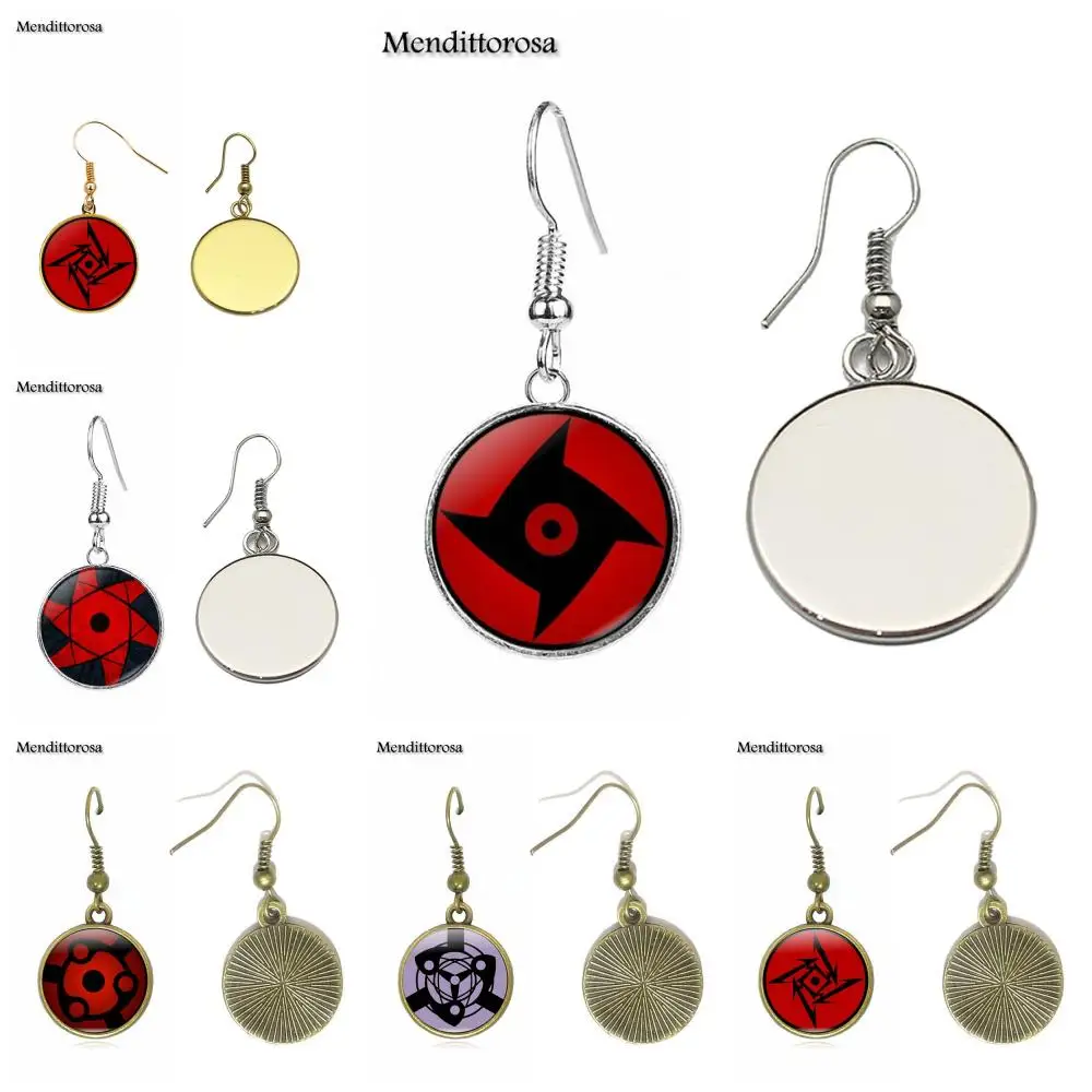 

Mendittorosa Eyes Naruto Bronze/Silver/Golden Clip Ear Hook Drop Earrings For Girls Best Gift For Lovely Daughter Sister