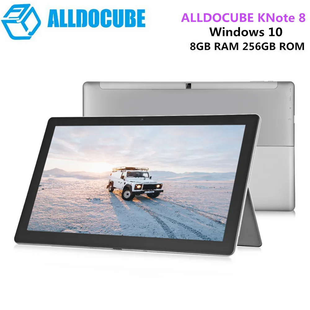 

ALLDOCUBE KNote8 2 In 1 Tablet PC 13.3 Inch 2K Screen Windows 10 Intel Core M3-7Y30 Dual Core 1.0GHz 8GB RAM 256GB SSD Tablet