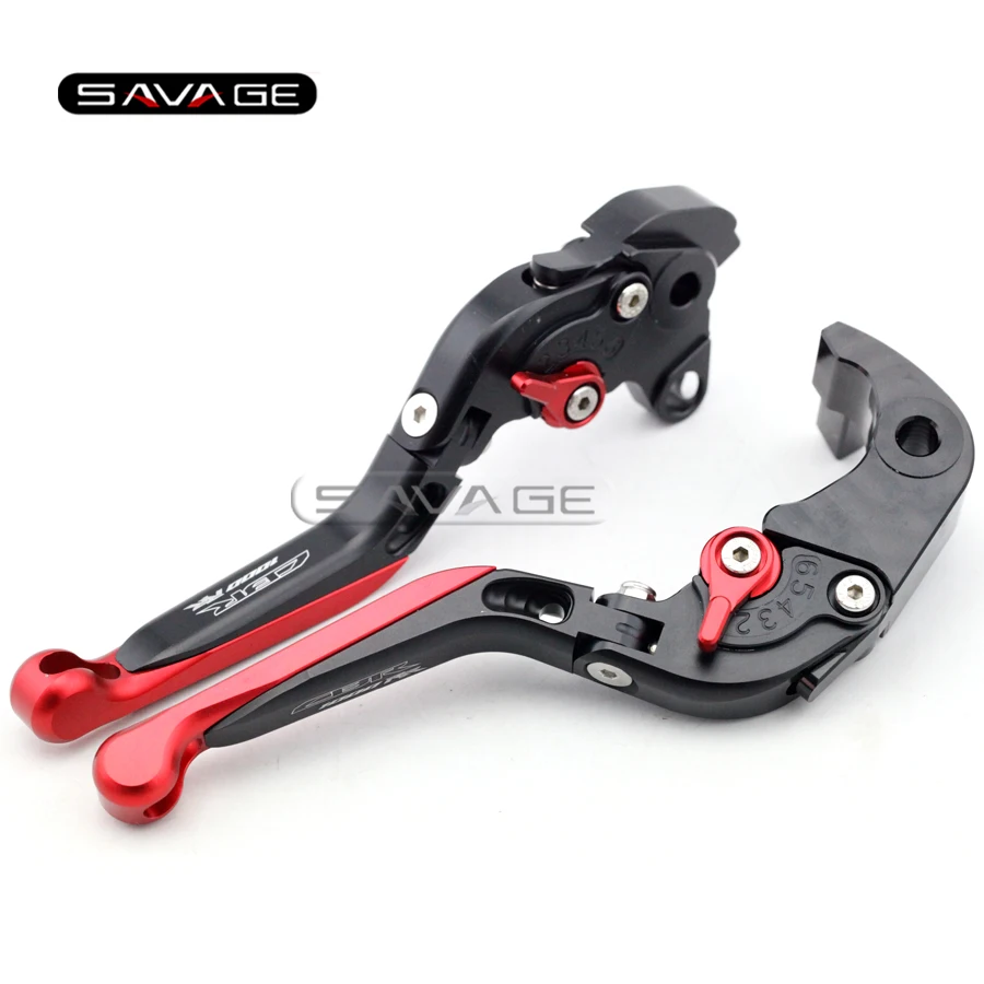 

For HONDA CBR 1000RR 2004 2005 2006 2007 Motorcycle Adjustable Folding Extendable Brake Clutch Levers logo CBR1000RR