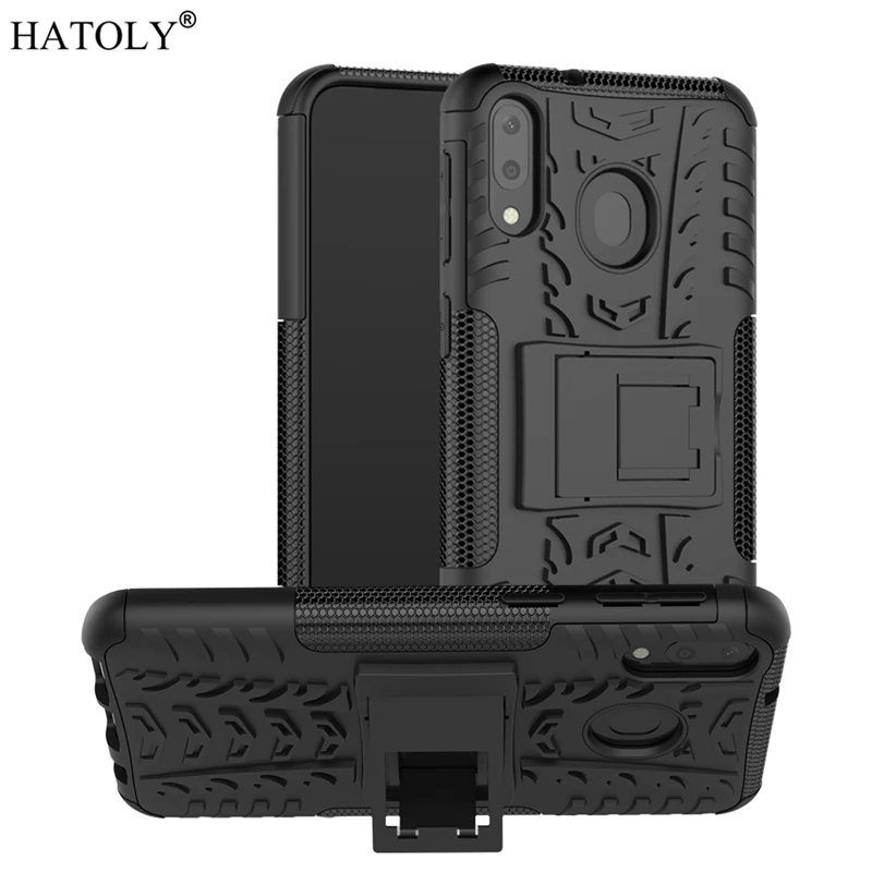 

For Samsung Galaxy M20 Case Armor Shell Hard Rubber Silicon PC Cover for Samsung Galaxy M20 Phone Case for Samsung Galaxy M20