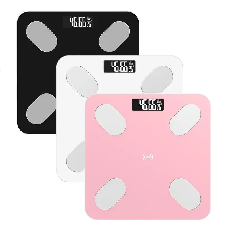 

Bluetooth Body Fat Scale - Smart BMI Scale Digital Wireless Weight Scale Analyzer with Smartphone App (not included battery) new