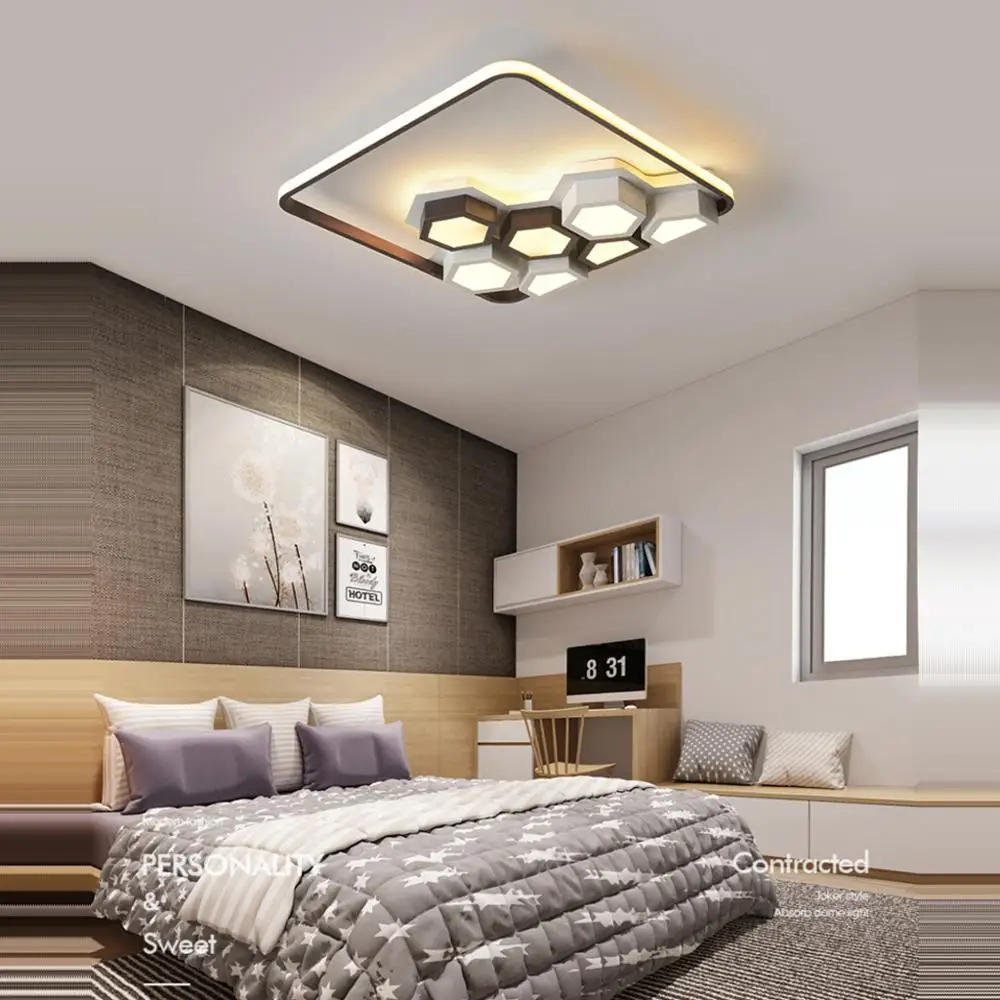 

LED Modern Iron Acryl Honeycomb LED Lamp.LED Light.Ceiling Lights.LED Ceiling Light.Ceiling Lamp For Foyer