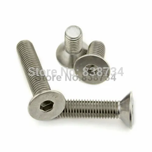 200 шт. m3 * 14 a2 70 ss 304 Нержавеющая сталь шестигранной потайной плоский винт m3|Винты| |