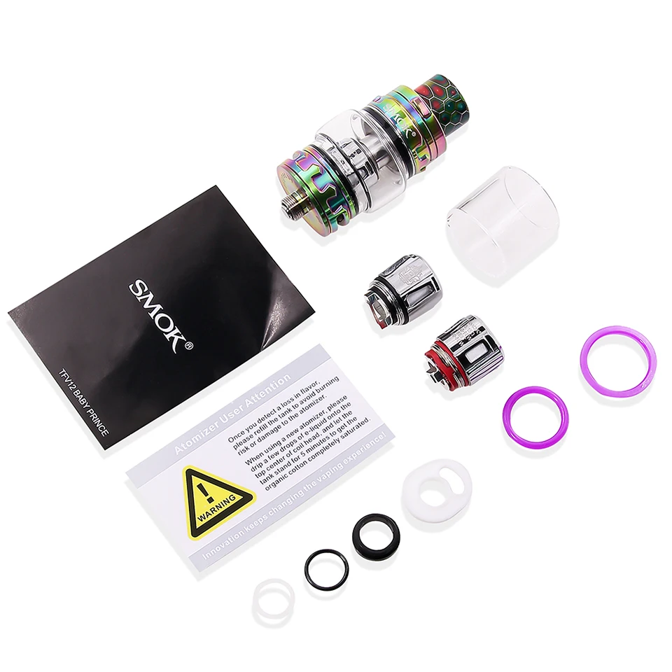 Оригинал SMOK TFV12 маленьких цена бак V8 Baby T12 Детские Mesh катушки электронная сигарета