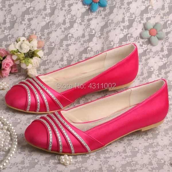 Hot Handmade Crystal Closed Toe Wedding Shoes For Bride Flat Handmade Crystal Closed Toe Wedding Shoes For Bride Flat Pale Pink Bridal Bouquet