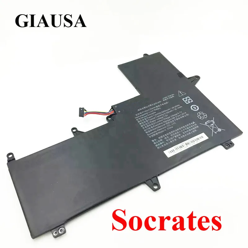 Аккумулятор для SOCRATES аккумулятор lenovo MIIX510 MIIX520 MIIX5 Socrates 7 6 V 38WH | Компьютеры и офис