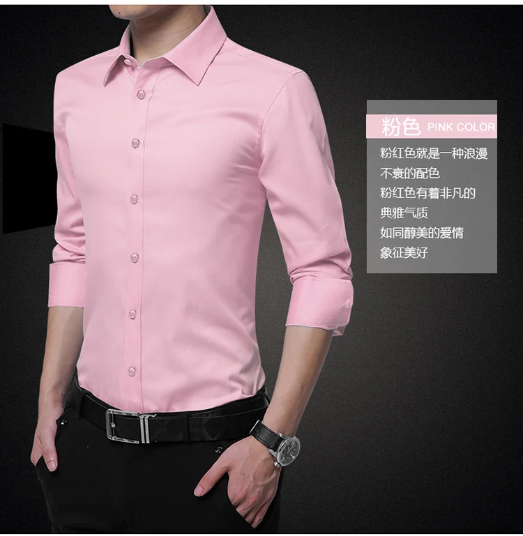 Men's Remarkably Attractive Full Sleeve Shirt Display Pink