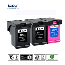 Befon 301XL переработанный чернильный картридж Замена для hp 301 hp 301 с чернилами hp DeskJet 1050 2050 3050 2150 3150 1010 1510 2540