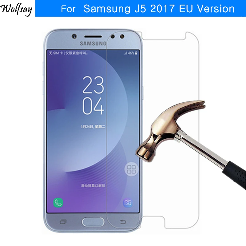 2 шт для защиты экрана samsung Galaxy J5 закаленное стекло для стекла samsung Galaxy J5 защитная пленка J530F/DS J530