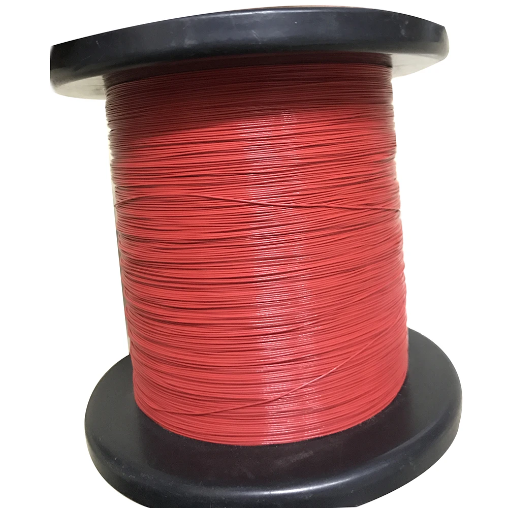 Teflon Silver Plated Earphone Signal Wire 30AWG Wire Diameter 0.5mm