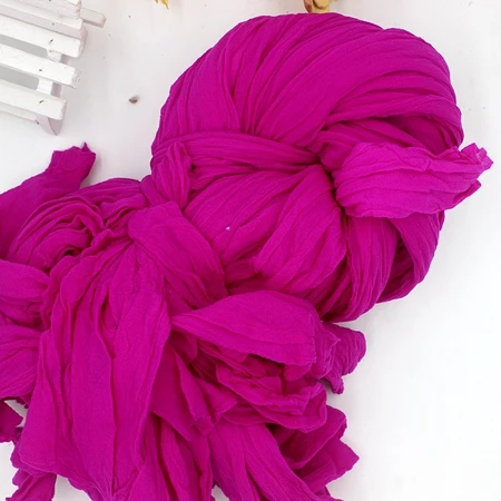 6 шт./лот, растягивающиеся чулки 2,0 м, разноцветные нейлоновые чулки с цветами, аксессуары ручной работы, нейлоновые цветы - Цвет: deep rose