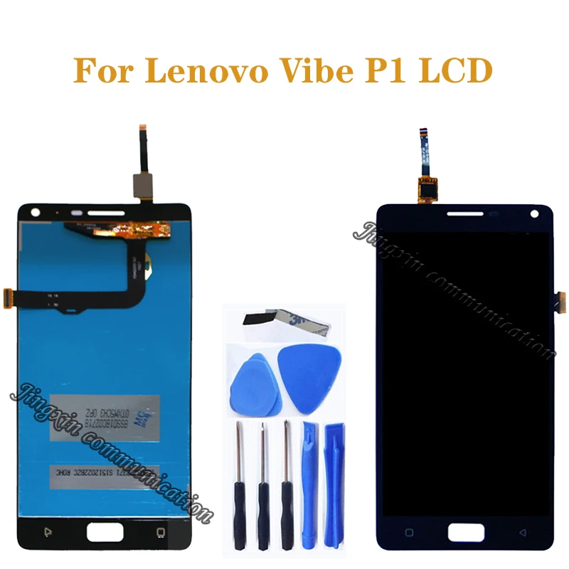 

5.5 inches for Lenovo Vibe P1 LCD + touch screen digitizer components for Lenovo Vibe p1 P1c72 P1a42 p1c58 display free shipping