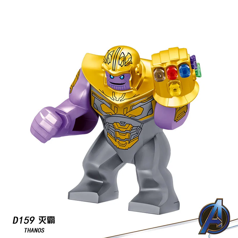 

New 16Pcs Avengers 4 Endgame Compatible LegoED Minifigured Model sip Iron Man Rocket sipdermanBuilding BlocksBricks DIY Toy2019