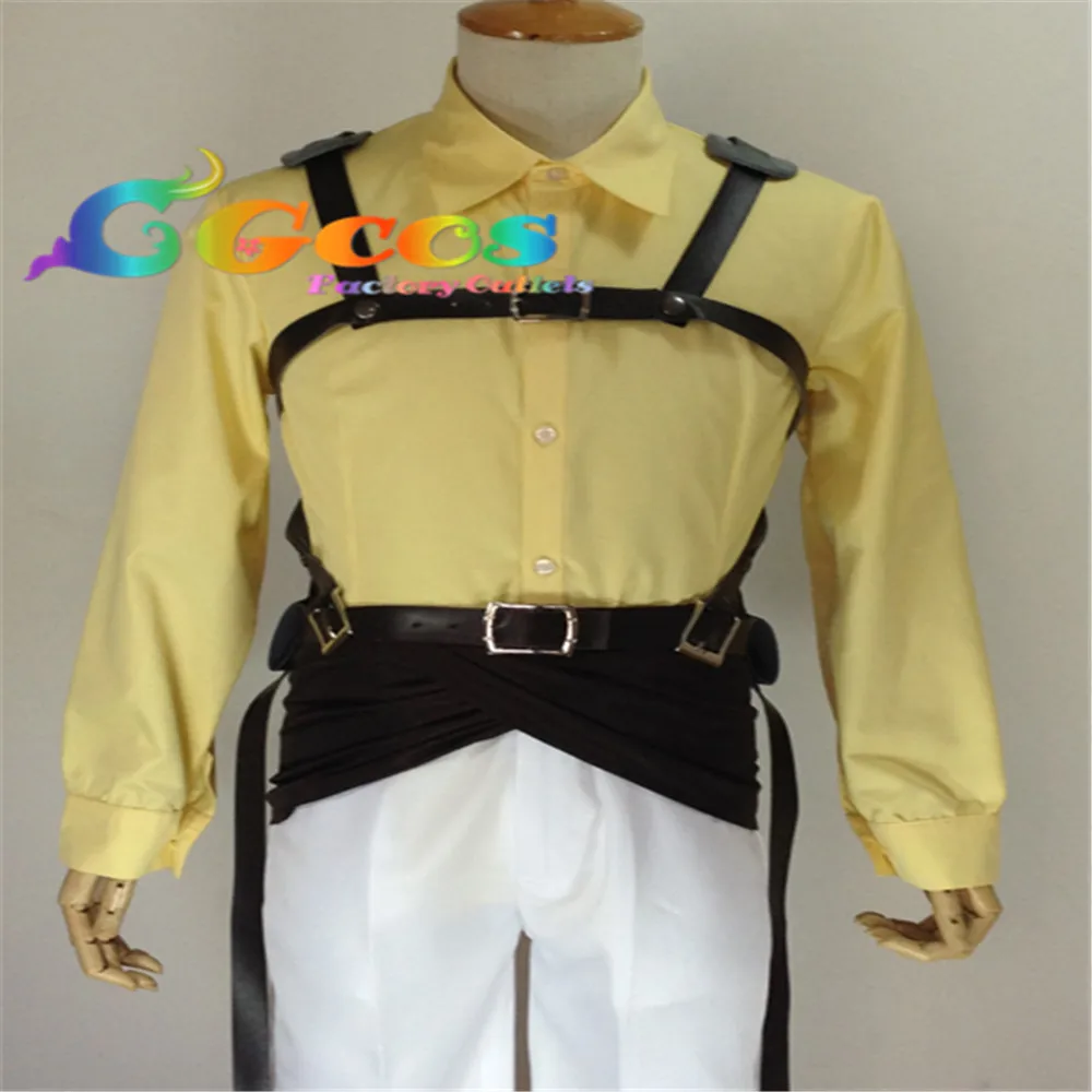 CGCOS Бесплатная доставка Косплей Костюм атака на Титанов Shingeki no Kyojin хандзи Зои