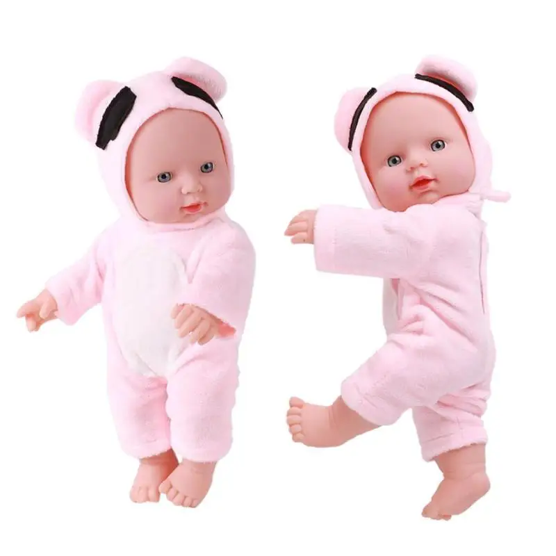 30 см с рисунком животных для новорожденных; Форма Куклы Детские моделирования куклы мягкие виниловые куклы для детей детский сад реалистичные куклы игрушки для детей, подарок для девочек