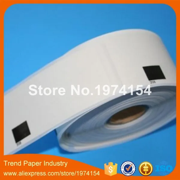 8 x Рулоны совместимых этикеток Brother 29 мм 90 400 в рулоне DK 11201 1201 DK201|brother label|label rolllabel