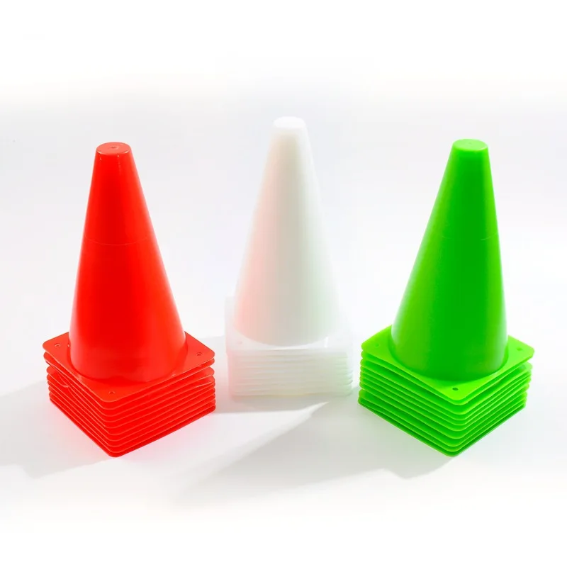 10 pcs 23 cm Marker barrel 23 cm square bottom barrier Barrier bucket