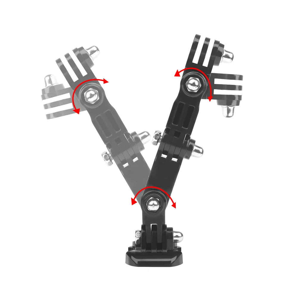 SHOOT Adjustment Base Mount for gopro hero 7 5 6 xiaomi yi 4k sjcam sj4000 sj7 Action Camera Tripod Helmet Belt Mount Accessory - ANKUX Tech Co., Ltd
